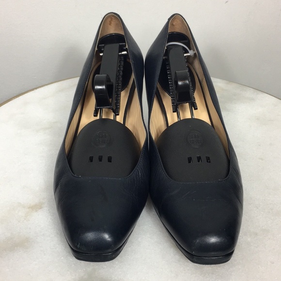 Cile Haan Nike Air Low Heel Navy Blue Pump Sz 9 - Picture 4 of 6